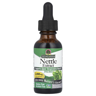 Nature's Answer, Brandnetelextract, alcoholvrij, 2000 mg, 30 ml