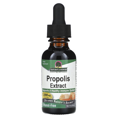 Nature's Answer , Propolis Extract, Alcohol-Free,,000 Mg, Fl Oz (30 Ml) Size 1