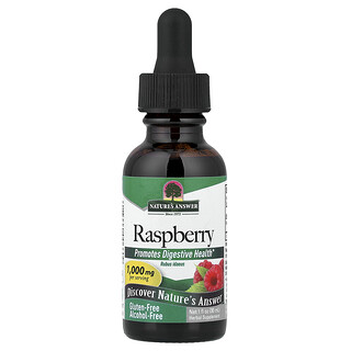 Nature's Answer, Raspberry, Alcohol-Free, 1 fl oz (30 ml)