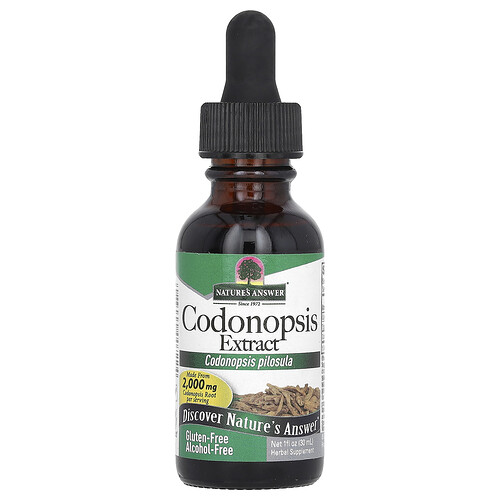 Nature's Answer Codonopsis Extract, Alcohol-Free, 1 fl oz (30 ml)