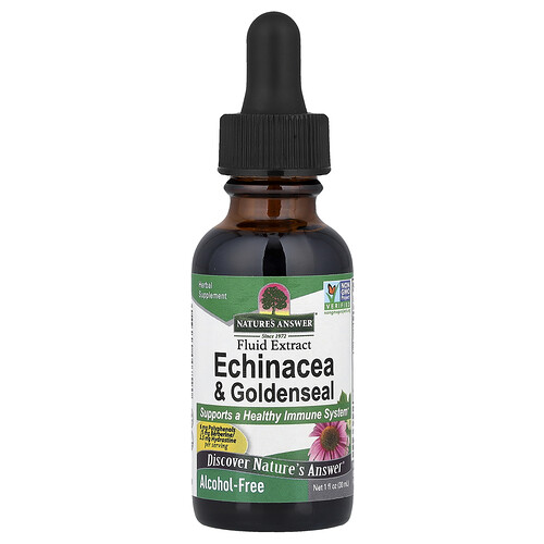 Nature's Answer, Echinacea & Goldenseal, Alcohol-Free, 1 fl oz (30 ml)