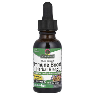 Nature's Answer, Immune Boost kruidenmix, alcoholvrij, 2000 mg, 30 ml