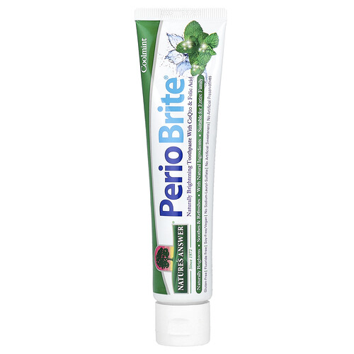Nature's Answer PerioBrite®, Toothpaste with Xylitol, Cool Mint, 4 oz (113.4 g)