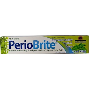 Nature's Answer, Periobrite Природная зубная паста, Прохладная мята, 4 oz (113.4г)