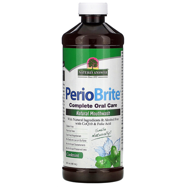PerioBrite, natürliches Mundwasser, Coolmint, 480 ml (16 fl. oz.)