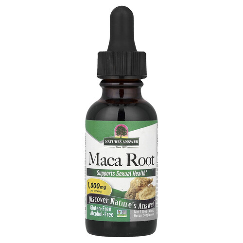 Nature's Answer, Maca-Wurzel, alkoholfrei, 30 ml