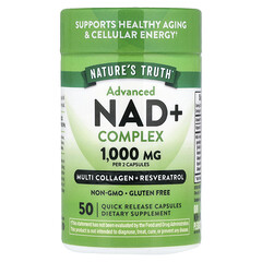 Advanced NAD+ Complex, 50 капсул зі швидким вивільненням