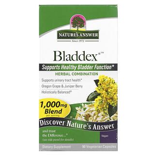 Nature's Answer, Bladdex（ブラデックス）、500 mg、ベジカプセル90粒