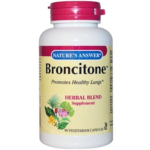 Отзывы о Натурес Ансвер, Broncitone, 90 Vegetarian Capsules