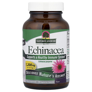 Nature's Answer, Punahattu, 90 kasviskapselia (400 mg kapselia kohden)