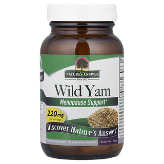 Nature's Answer, Vad Yam, 220 mg, 60 Vegetáriánus kapszula