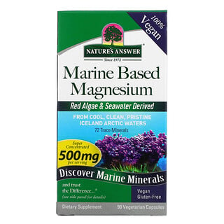 Nature's Answer, Magnésium marin, 250 mg, 90 capsules végétariennes