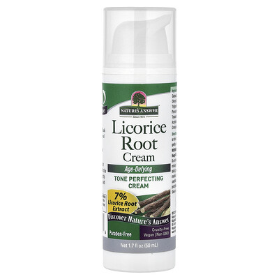 Product Image for Nature's Answer, Licorice Root Cream, 1.7 fl oz (50 ml)