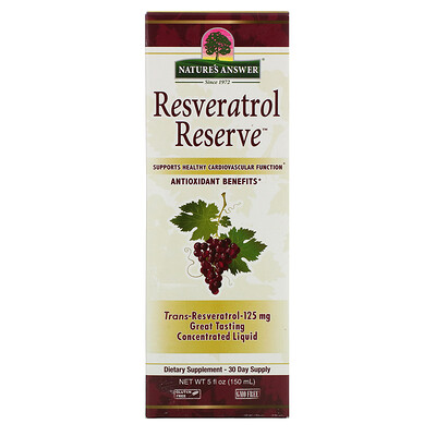 Nature's Answer Resveratrol Reserve, 5 fl oz (150 ml)