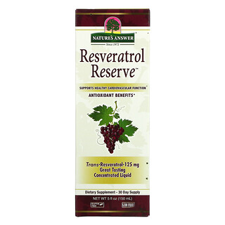 Nature's Answer, Resveratrol Reserve, 150ml(5fl oz)