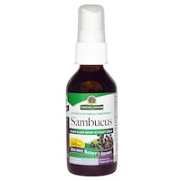 Sambucus,спрей-экстракт черной бузины, безалкогольный 2 жидких унции (60 мл) - изображение