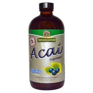 Купить Nature's Answer, «Асаи Supreme», 16 жидких унций (480 мл)  на IHerb
