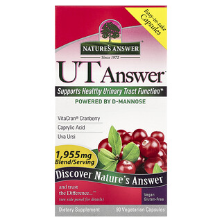 Nature's Answer, UT Answer, 90 cápsulas vegetales