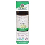 Отзывы о Органические эфирные масла, масло чайного дерева, 0,5 жидких унций (15 мл)