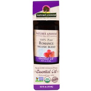 Отзывы о Натурес Ансвер, 100% Pure, Organic Blend Essential Oil, Romance, 0.5 fl oz (15 ml)