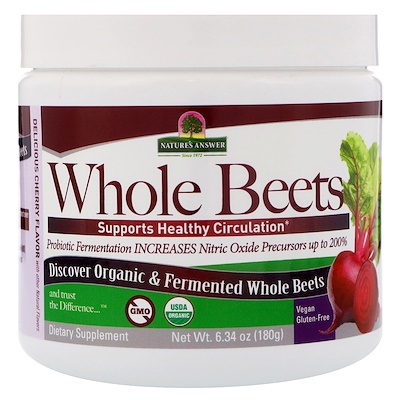 Nature's Answer Whole Beets, 6.34 oz (180 g)