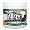 Nature's Answer‏, Black Elderberry Sambucus Daily Gummies, 2X Strength, 3,200 mg, 45 Pectin Gummies