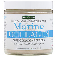 Marine Collagen, Wild Caught Norwegian Cod, Unflavored, 4.8 oz (137 g) - изображение