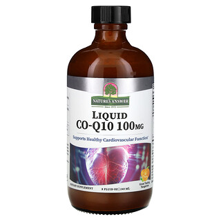 Nature's Answer, Sıvı Co-Q10, Mandalina, 100 mg, 8 fl oz (240 ml)