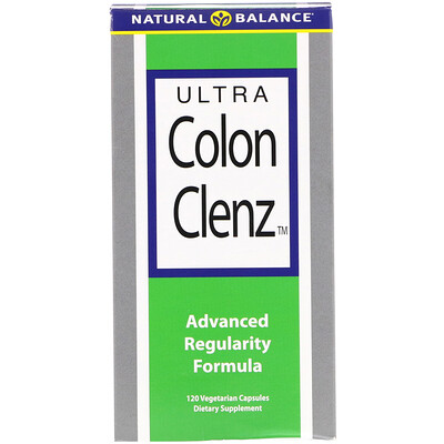 Natural Balance Ultra Colon Clenz, 120 вегетарианских капсул