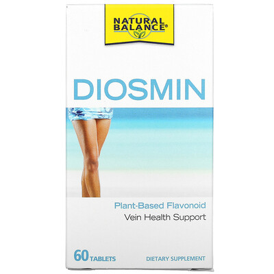 

Natural Balance, Diosmin, Vein Health Support, 60 Tablets