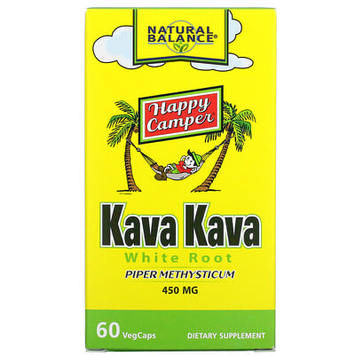 

Natural Balance Happy Camper Kava Kava White Root 450 mg 60 VegCaps