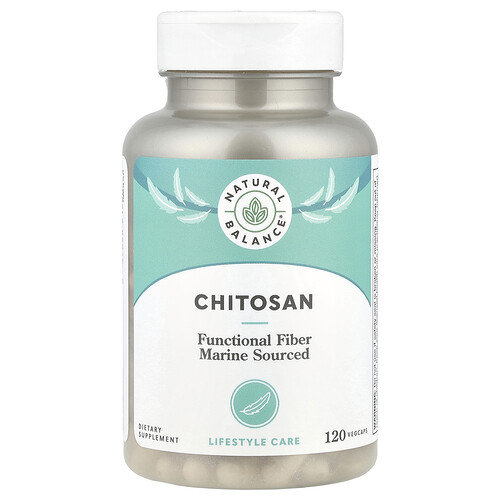 Natural Balance Chitosan, 120 Vegcaps (250 mg per Capsule)