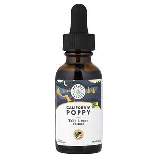 Natural Balance, California Poppy, Alcohol-Free, 1 fl oz (30 ml)