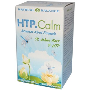 Natural Balance, HTP.Calm, 60 вегетарианских капсул