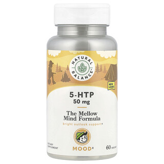 Natural Balance, 5-HTP, 50 mg, 60 capsule vegetale
