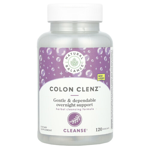 Natural Balance, Colon Clenz™, 120 pflanzliche Kapseln