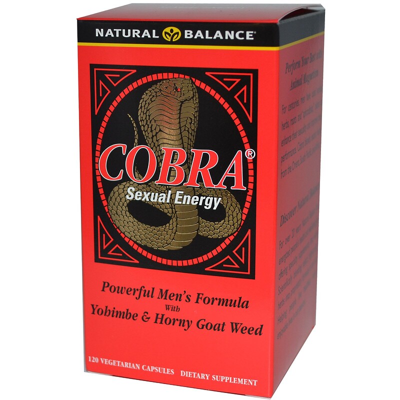 Natural Balance Cobra Sexual Energy With Yohimbe And Horny Goat Weed 6813