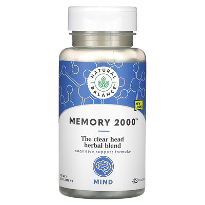 Product Image for Natural Balance, Memory 2000, 42 VegCaps