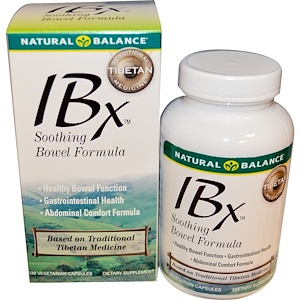 Natural Balance, IBX Soothing Bowel Formula, 120 вегетарианских капсул