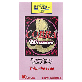ناتورال بالانس‏, Cobra® للنساء ، 60 كبسولة نباتية
