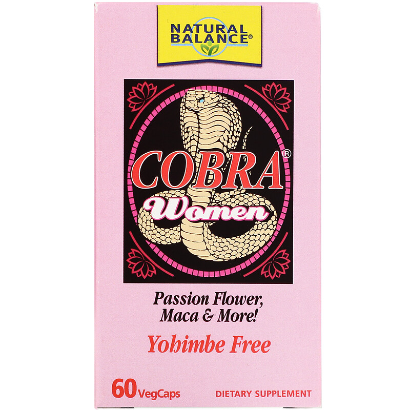 Natural Balance Cobra Women 60 Vegcaps Iherb 5406