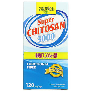 Natural Balance, Super Chitosan 3000，3000 毫克，全20 粒素食胶囊