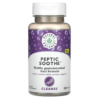 Natural Balance, Peptic Soothe, 60 grønnsakskapsler