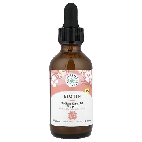 Natural Balance Liquid Biotin, 2 fl oz (60 ml)