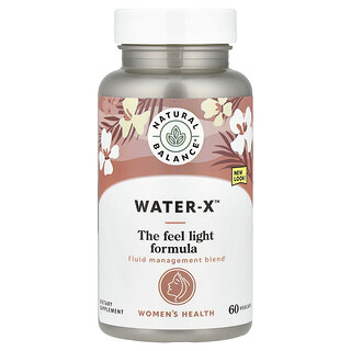 Natural Balance, Women's Health, Water-X™, 60 VegCaps