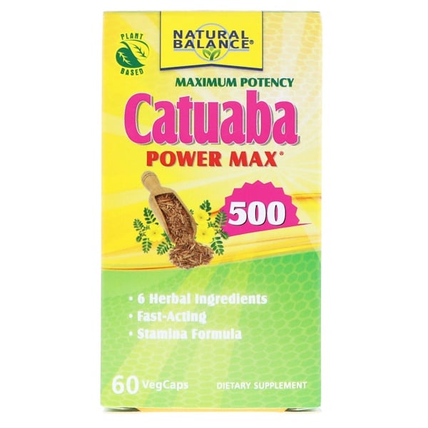 Catuaba Power Max 500, Maximum Potency, 60 VegCaps