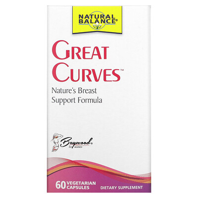 

Natural Balance Great Curves, 60 вегетарианских капсул