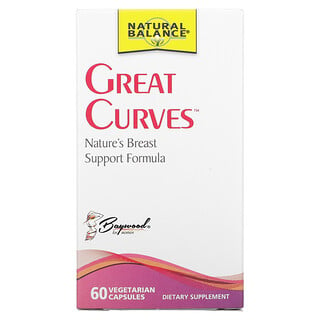 Natural Balance, Great Curves, 60 capsules végétariennes