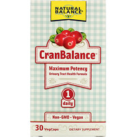 Cran Balance, Urinary Tract Health Formula, 30 Veg Caps - изображение
