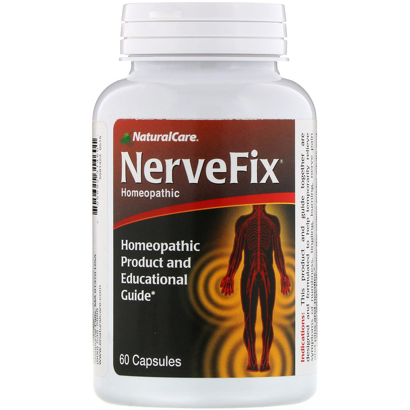 NaturalCare, Nerve Fix, 60 Capsules iHerb